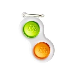 AIYIYI Eenvoudige Dimple Toy Stress Relief Hand Toys, Siliconen Fidget Toy, Baby Teething Pop It Bubble, Wacky Tracks…