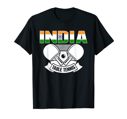 India amantes del ping pong orgullosos partidarios de tenis de mesa indios Camiseta