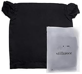 Stilltrece Film Changing Bag | Thick Cotton Fabric Anti-Static for Photography - 60 x 55 cm Darkroom Processing Kit Developing Equipment Cloth 35mm and 120 tank, Black, L