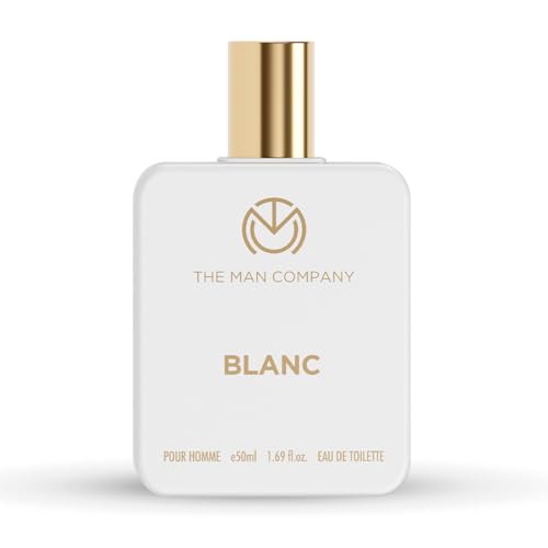 The Man Company Blanc Edt Perfume - Musk, Citrusy & Aromatic Scent For Men | Premium Long-Lasting Fragrance Spray | Eau De Toilette