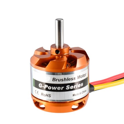 Moteur sans balais D3536 anti-vibration en métal pour réparer un drone ou hélicoptère