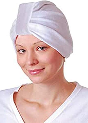 Efalock Professional Nicki Turban Lot de 2 sacs de bain Beige Cover