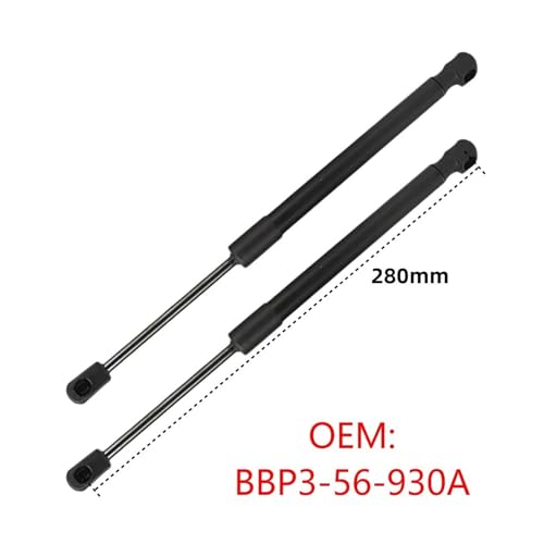 Tiges support levage coffre Mazda 3 BL Berline de qualité supérieure 2 psc