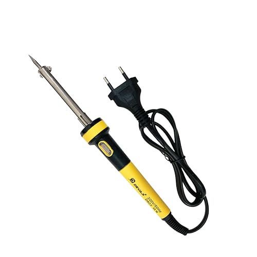 Image of DEVAJI 622 40W Soldering Iron 220V Fast Heating Electric | Copper Tip, Indicator Light, Heat Resistant Grip | Mobile Repair, PCB, Electronics, Circuit Board Tool
