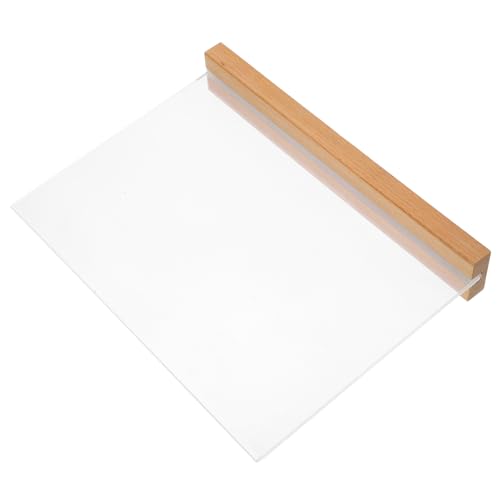 Présentoir de brochures de bureau support de table en ABS pour menu de restaurant et magasin