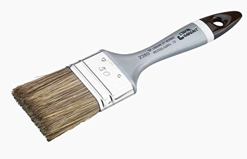 Loutil Parfait - Cepillo plano para manchas de madera, longitud de la cerda (MM) 43 y tamaño 40