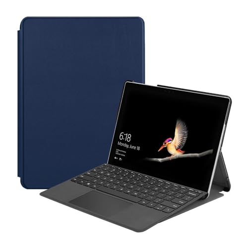 Funda ultrafina con soporte multiángulo compatible con Microsoft Surface Pro 5 y 4 en cuero