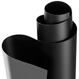 Sarcry Matte Black Vinyl Car Wrap 5ft x 1ft, Air Release Automotive Wrap Film for Car, SUV, Truck, Moto, Boat, Laptop DIY Vehicle wrap Satin Black Paint Protection Film Prevents Minor cuts and scrapes