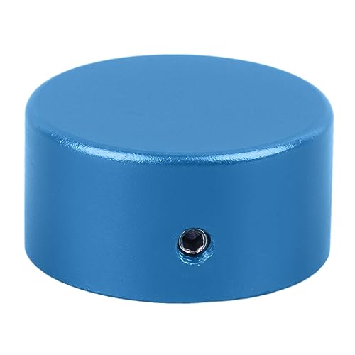 Acogedor エレキギター スパイク保護 トッパーアルミ製 ペダル フットスイッチキャップ マルチ用途 取り付け簡単 長寿命 (青)