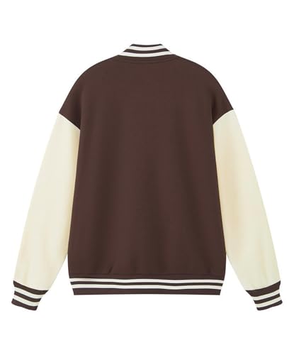 Man’s Fashion Varsity Baseball Regular Fit Jacket College Baseball Letterman Bomber Coat2