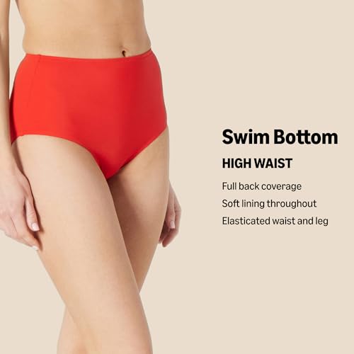 Amazon Essentials Women's High Waist Swim Bottom (Available in Plus Size)2