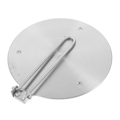 CONGARTENO Heat Conduction Plate Induction Cooker Metal Heat Diffuser Plate Detachable Handle Stovetop Heat Diffuser for Gas Electric Stoves