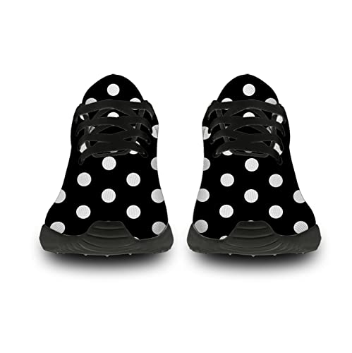 Polka Dot Shoes for Women Men Running Shoes Comfort Lightweight Walking Tennis Dots Sneakers Gifts3