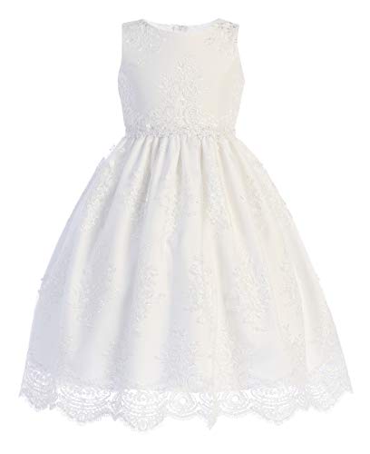 Made in USA - White First Communion Dresses for Girls 7-16 - Holy 1st Communion Dress