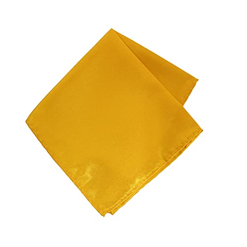 Image of TIE STUDIO Men's Solid Pocket Square | Size- 10cm x 10cm | Colour-Royal Blue | Pack of 1 |