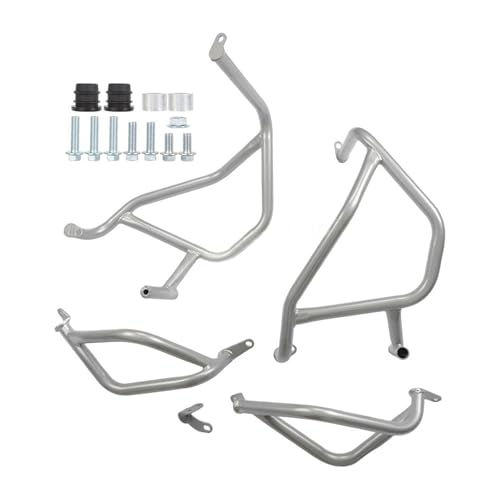 Pare-chocs moto CFMOTO 450MT 2024 protection de cadre robuste silver