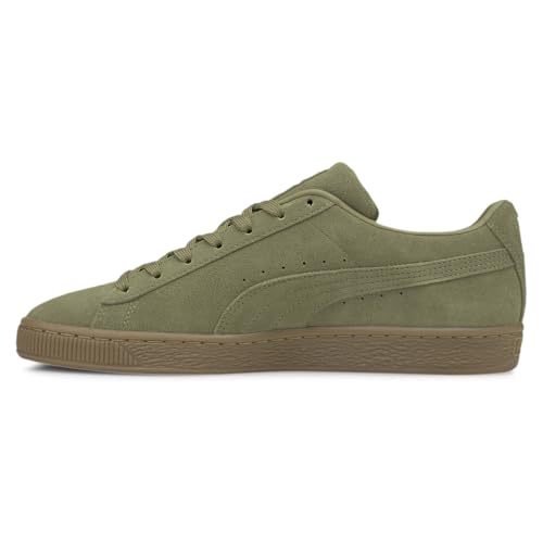 Image of PUMA Men's Suede Classic, Burnt Olive /Gum, 11.5