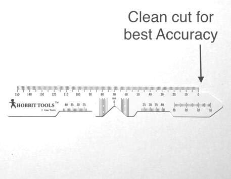amazon com pd ruler pupil distance rulers 1ct optician choice essential tool for on line order eyewear industrial scientific