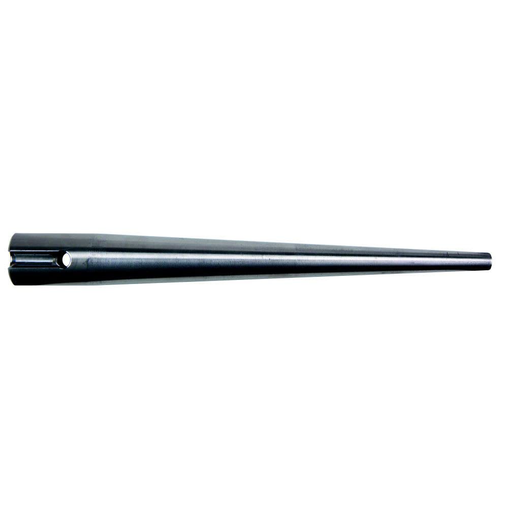 Klein Tools 3259TTS Broad-Head Bull Pin, Made in USA, Made of Forged, Heat-Treaded Steel with Black Finish and Tether Hole, 1-5/16-Inch