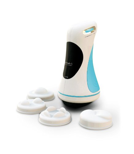 Preisvergleich Produktbild Promed Bodybelle S, Körpermassagegerät, inkl. 4 Massageköpfen, durchblutungsfördernd, gegen Cellulite, einmassieren von Ölen und Cremes