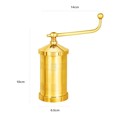 Image of Thangam Pure Brass Sev Sancha Machine with Free 6 Different Jali for Making Different Types of Sevaiya, Sev, Gathiya Murukku, Chakli, Bhujia Etc (450 Gram)