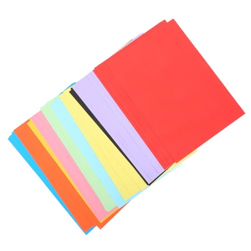 Papier cartonné coloré pour projet créatif et bricolage enfant multicolore