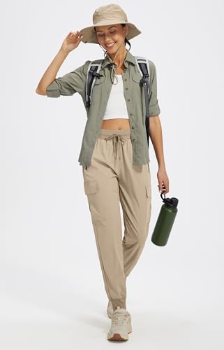 Pantalon de randonnée léger Libin taille L avec séchage rapide actif - 6