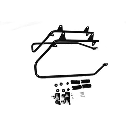 Mutazu 283900047 Harley Softail Tail Hard Saddlebag Conversion Brackets (HD-8-B) Cover