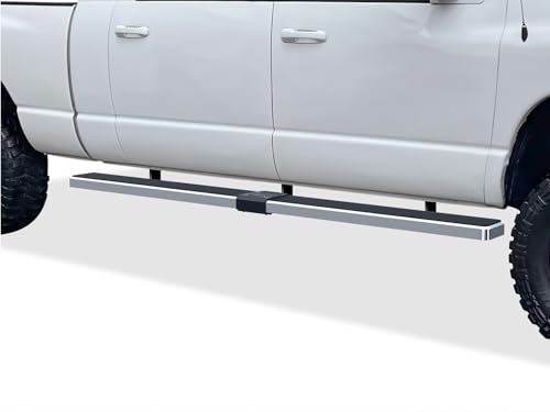 Estribos de acero inoxidable APS 91in para Dodge Ram miniatura 4