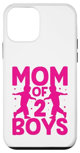 Mom Of Two Boys ̓ Ƒq ̌t X}zP[X iPhone 12 mini p