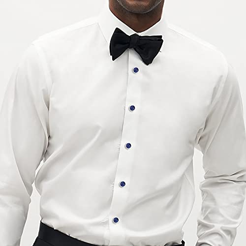 Image of HAWSON Fashion Mother-of-Pearl Tuxedo Shirt Button and Cufflink Set, Specially Designed for Wedding Business