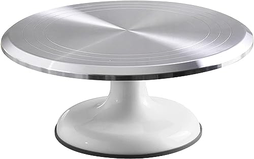 La mejor comparación de Platos para tarta , listamos los 10 mejores. 43 Plato Giratorio para Tartas Soporte Giratorio para Pasteles Soporte Giratorio Estable y Duradero para Decoración de Tartas de 10 Pulgadas para Chefs para Suministros de...