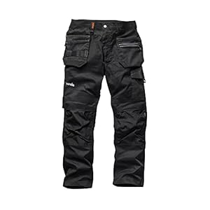Scruffs T54499 Trade Flex Trouser Black 34R