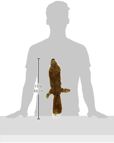 Miniatura 11 de Hyper Pet Critter Skinz Fox - Juguete de peluche para perro con chirriador, tamaño grande