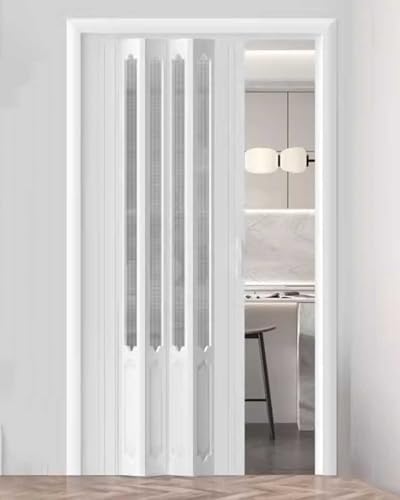 Portillon coulissant pliable de 132 cm : modularité silencieuse