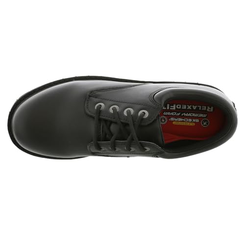 Skechers Men's Work Cottonwood Cantix Leather Slip Resistant Shoe Food Service2