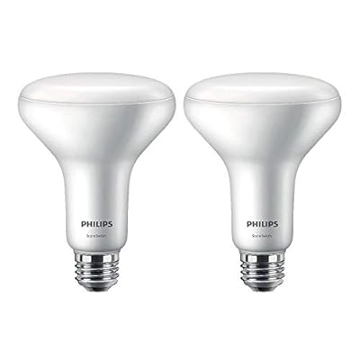 Philips LED BR30 SceneSwitch Color Change Light Bulb: Daylight/Soft White/Warm Glow (65-Watt Equivalent), E26 Base, 4-Pack