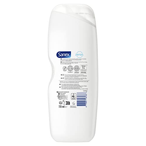 Gel Douche Hypoallergénique Peaux Normales Sans Sulfate Sans Colorant Sans Microplastique Sanex Le Flacon De 725ml - vue 6
