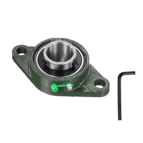 Roulements à bloc d'oreiller UCFL207-23 en acier chromé ABEC3 haute précision