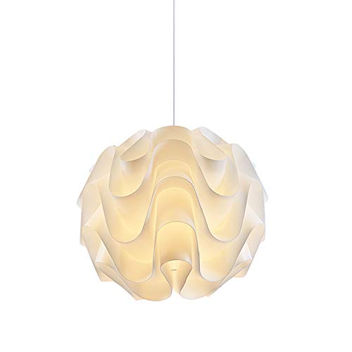 Lustre nordique anti-éblouissement plafonnier acrylique E27 salon moderne