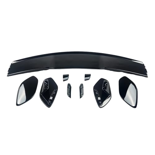 Aileron arrière Benz Classe W176 W177 look AMG noir brillant style sportif
