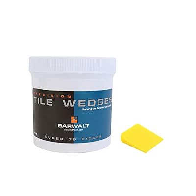 BARWALT Precision Tile Wedges, 75 Quantity, Super Wedge, BWT12380