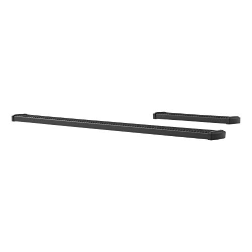 Luverne Grip Step estribos aluminio negro 98" x 7" para furgoneta miniatura 2