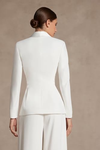 Elegant Pant Suits for Women Dressy 2 Piece Womens Suit with Belt Casual Shawl Collar Prom Tuxedo for Wedding Guest2