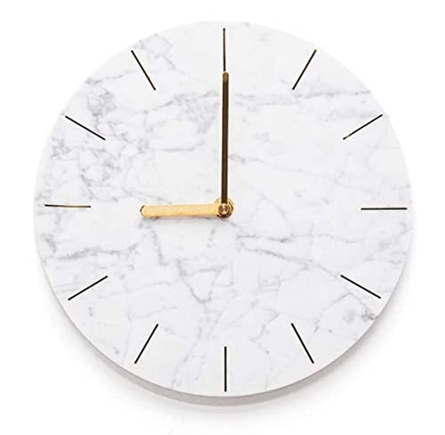 Horloge murale silencieuse à mouvement continu et rétroéclairage LED