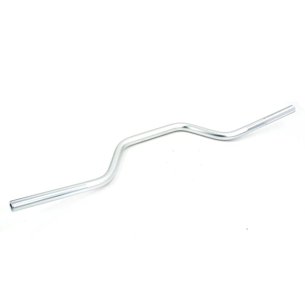 Guidon de moto 7/8"22mm Guidon Universel pour KLX230R KLR650 KLX450 KX250F BX V-Strom650 DRZ400 Dirt Bike ATV Motocross Enduro Argent