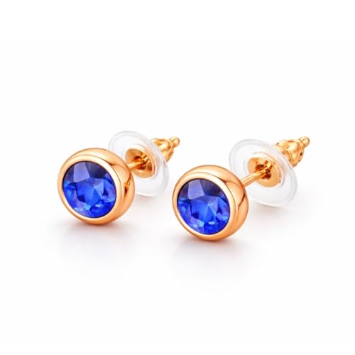 Image of Nilu's Collection Daily Use, Light Weight Cubic Zircon Stud Earrings| Perfect for baby girls, office goers