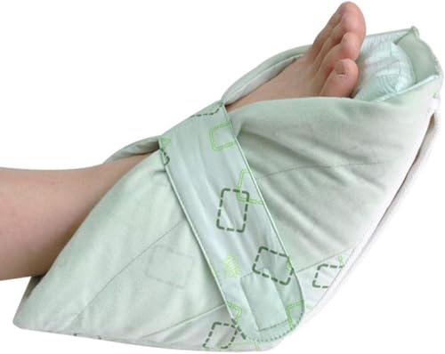 Protège-talon escarres en coton ultra fin avec coussin intérieur séparable (1 paire)
