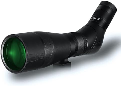 20-60X85 Spotting Scope for Adults, BAK4 Prism & FMC Lens Spotter Scope for Bird Watching Scenery