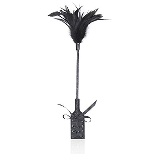YGZozcr El Doble Dirige la Pluma Tickler Parejas Nalgadas Paddle Vendaje Suave...